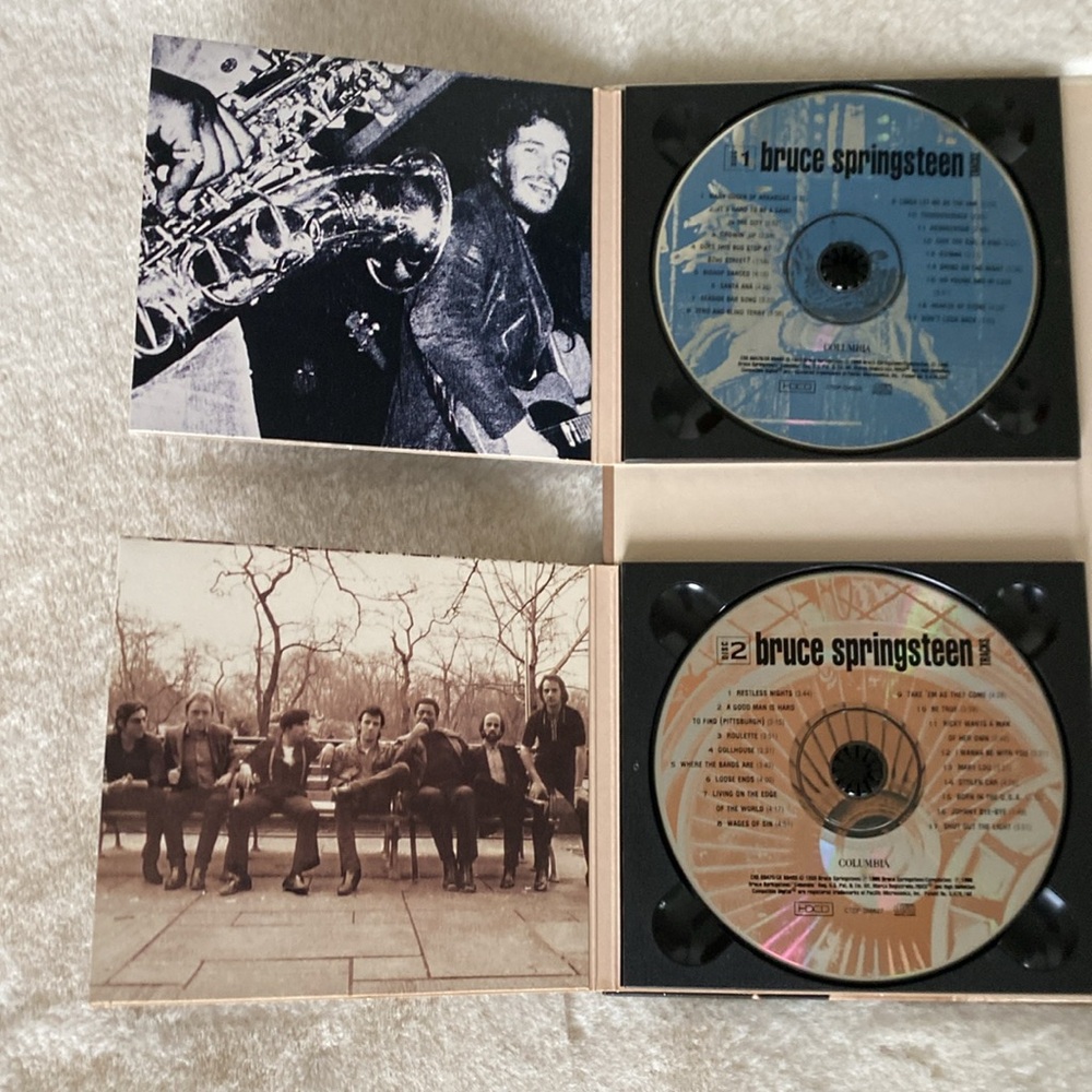 1998 Bruce Springsteen Tracks 4 Music CD Box Set - Picture 5 of 16